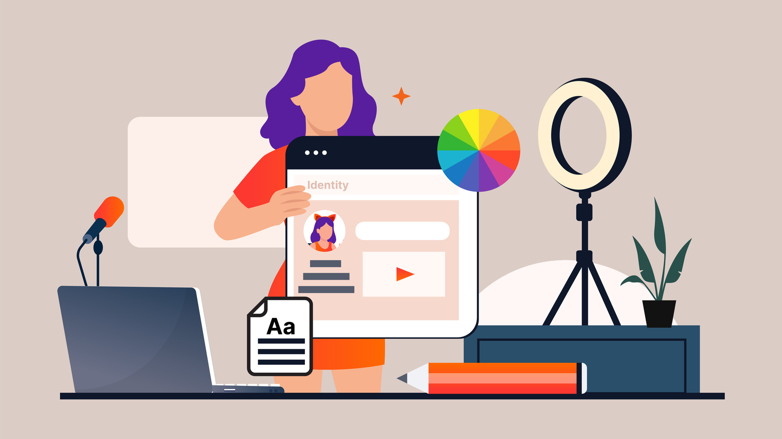 Cultivating an Unforgettable Visual Brand for Webcam Streaming